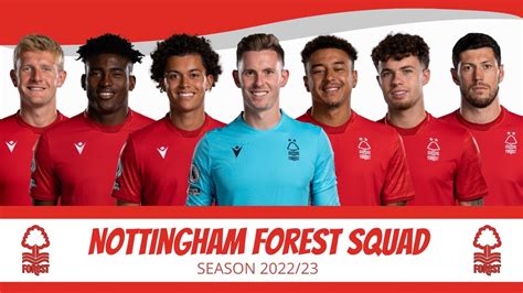 nottingham forest players 2022